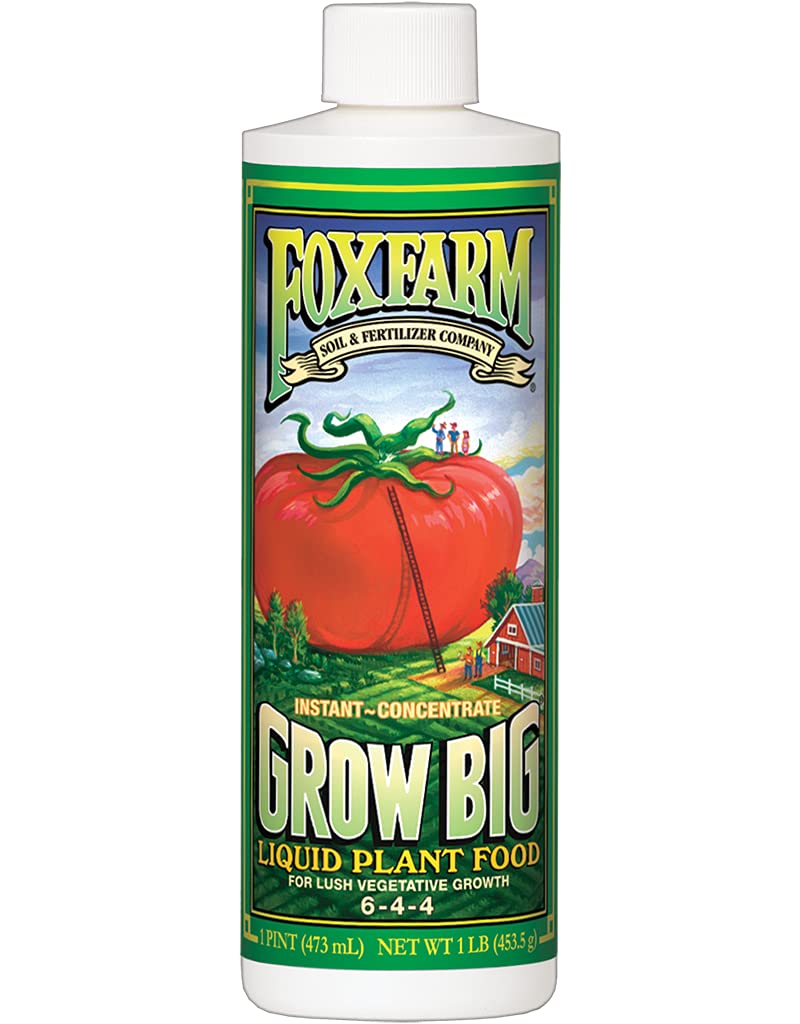 FoxFarm Liquid Nutrient Trio Soil Formula: Big Bloom, Grow Big, Tiger Bloom (Pack of 3-16 oz Bottles) - 3D Root Labs