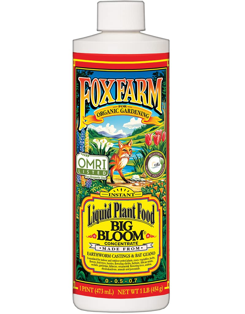 FoxFarm Liquid Nutrient Trio Soil Formula: Big Bloom, Grow Big, Tiger Bloom (Pack of 3-16 oz Bottles) - 3D Root Labs