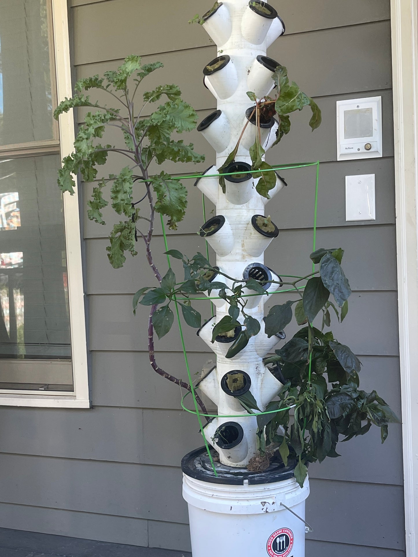 IEVA 3D Printed Modular Hydroponic 5.5ft Tower 40 Pot - 3D Root Labs